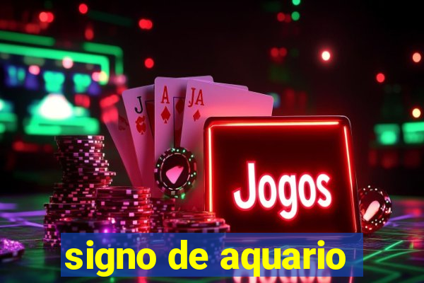 signo de aquario